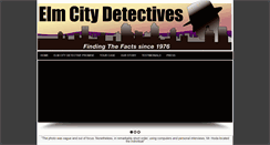 Desktop Screenshot of elmcitydetectives.com
